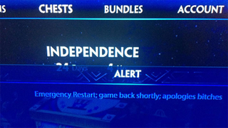 Not The Best Server Restart Message